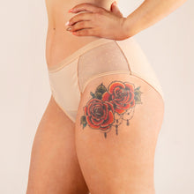 Charger l'image dans la galerie, culotte menstruelle bleu navy profil