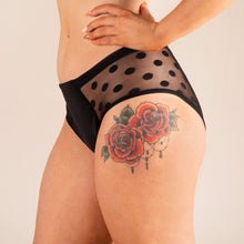 Charger l'image dans la galerie, culotte menstruelle zoé noir profil