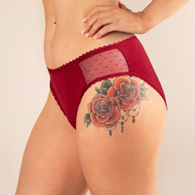 Charger l&#39;image dans la galerie, culotte menstruelle manon rouge profil
