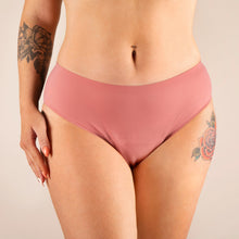 Charger l&#39;image dans la galerie, Culotte menstruelle sans coutures Rose face
